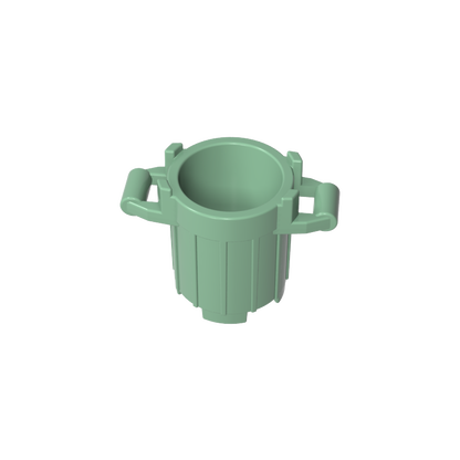 GDS-90180 - Trash Can with 4 Cover Holders