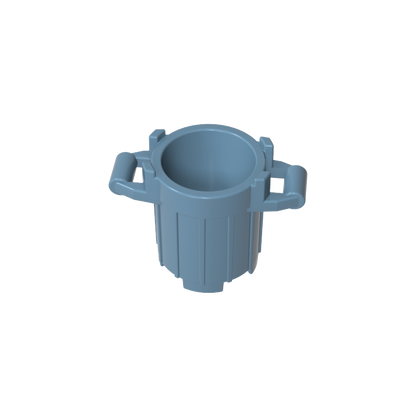 GDS-90180 - Trash Can with 4 Cover Holders