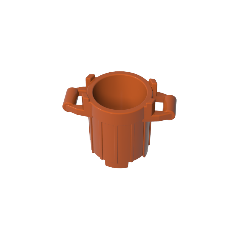GDS-90180 - Trash Can with 4 Cover Holders