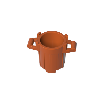 GDS-90180 - Trash Can with 4 Cover Holders