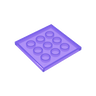 Transparent Bright Bluish Violet 126