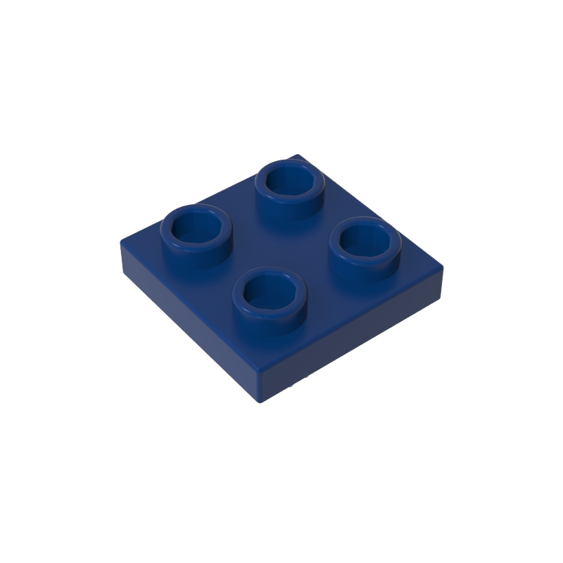 GDS-902 - Plate Special 2 x 2 with Pin on Bottom