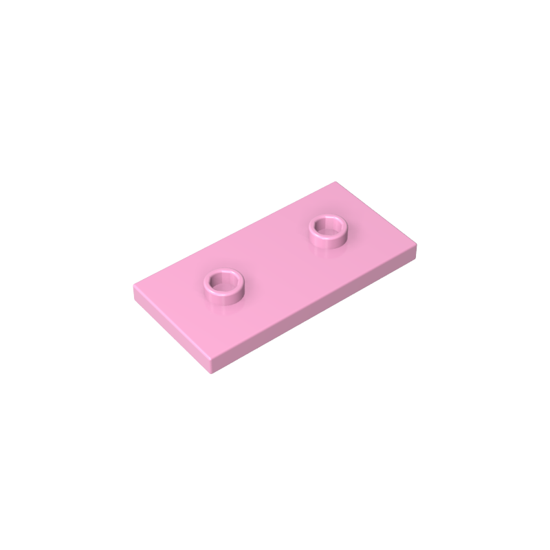 GDS-90201 - Plate Special 2 x 4 with Groove and Two Center Studs (Jumper)