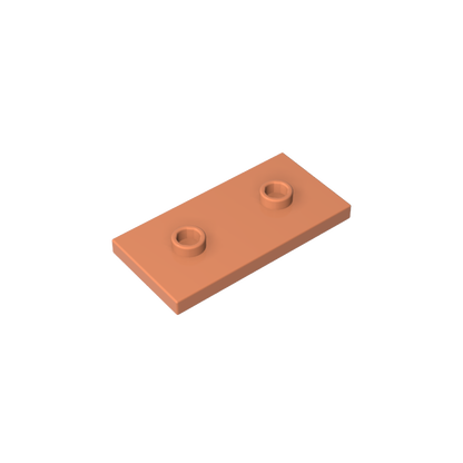 GDS-90201 - Plate Special 2 x 4 with Groove and Two Center Studs (Jumper)