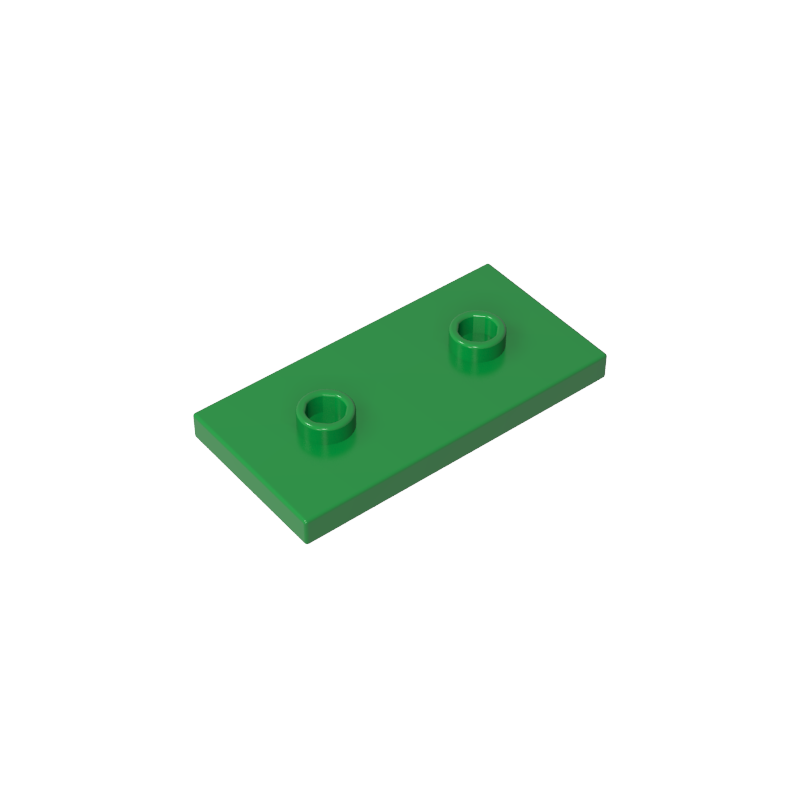 GDS-90201 - Plate Special 2 x 4 with Groove and Two Center Studs (Jumper)