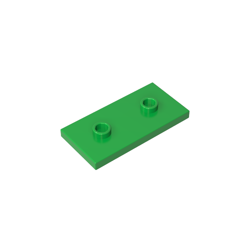 GDS-90201 - Plate Special 2 x 4 with Groove and Two Center Studs (Jumper)