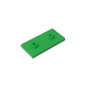 GDS-90201 - Plate Special 2 x 4 with Groove and Two Center Studs (Jumper)