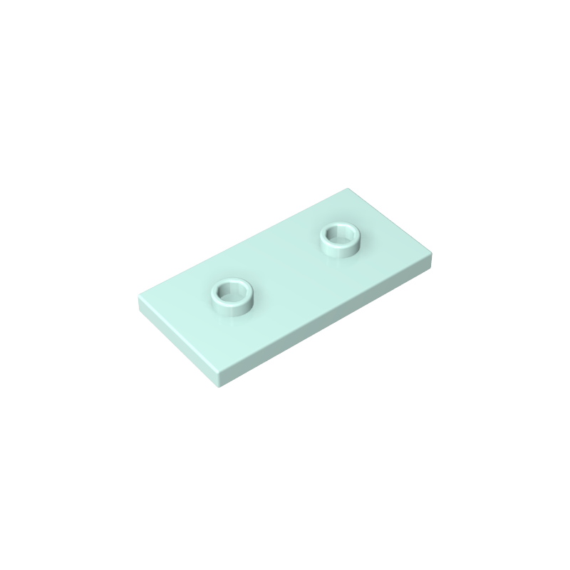GDS-90201 - Plate Special 2 x 4 with Groove and Two Center Studs (Jumper)