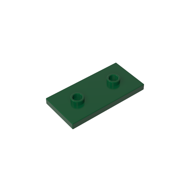 GDS-90201 - Plate Special 2 x 4 with Groove and Two Center Studs (Jumper)