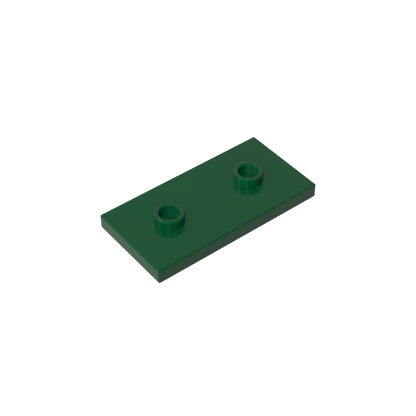 GDS-90201 - Plate Special 2 x 4 with Groove and Two Center Studs (Jumper)