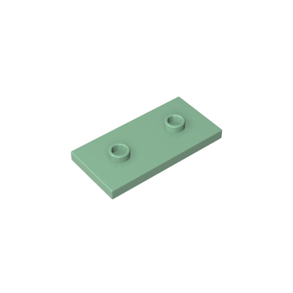 GDS-90201 - Plate Special 2 x 4 with Groove and Two Center Studs (Jumper)