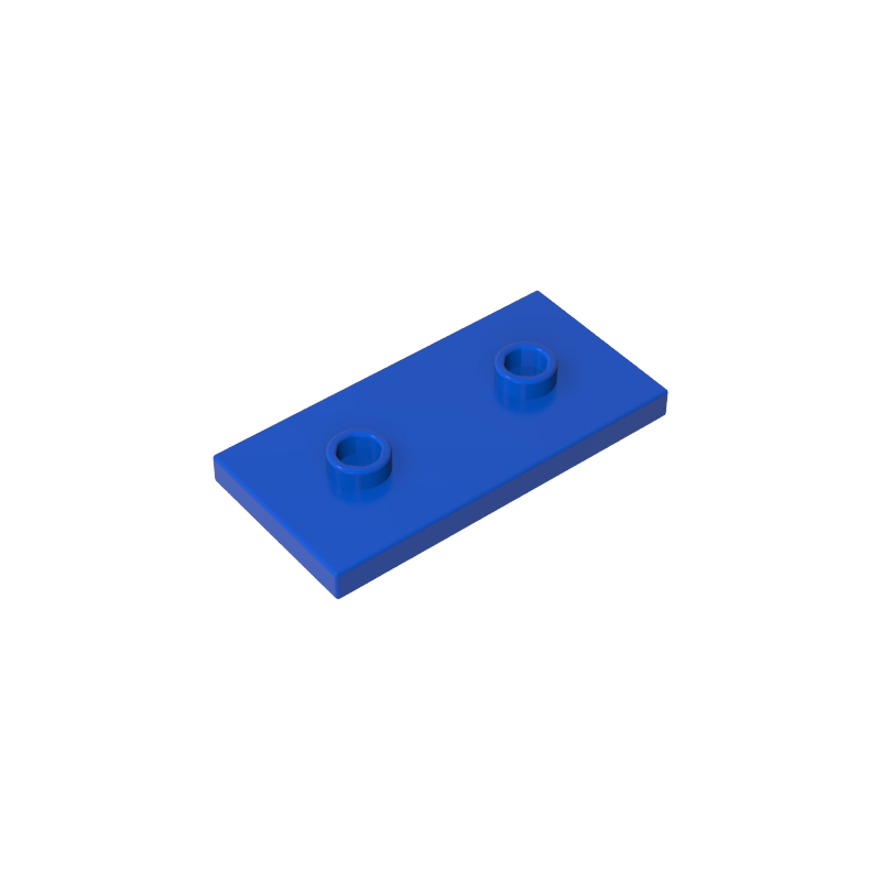 GDS-90201 - Plate Special 2 x 4 with Groove and Two Center Studs (Jumper)