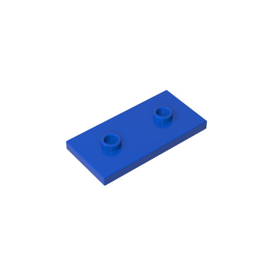 GDS-90201 - Plate Special 2 x 4 with Groove and Two Center Studs (Jumper)