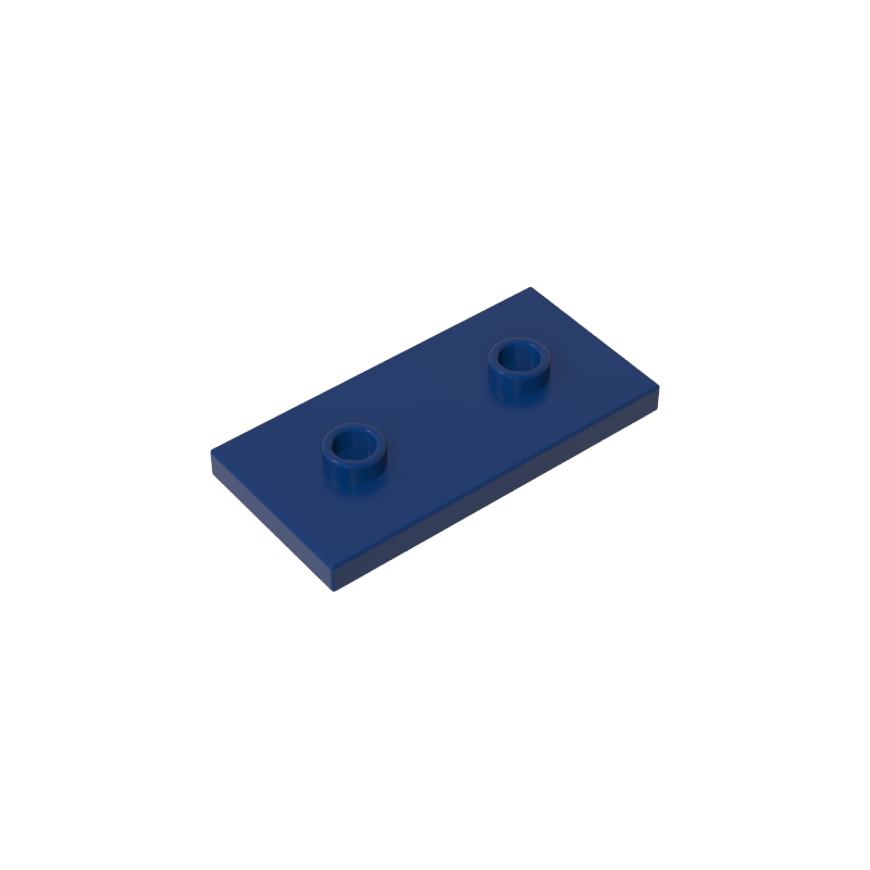 GDS-90201 - Plate Special 2 x 4 with Groove and Two Center Studs (Jumper)