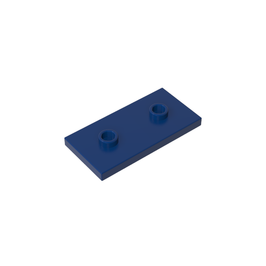 GDS-90201 - Plate Special 2 x 4 with Groove and Two Center Studs (Jumper)