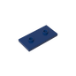 GDS-90201 - Plate Special 2 x 4 with Groove and Two Center Studs (Jumper)