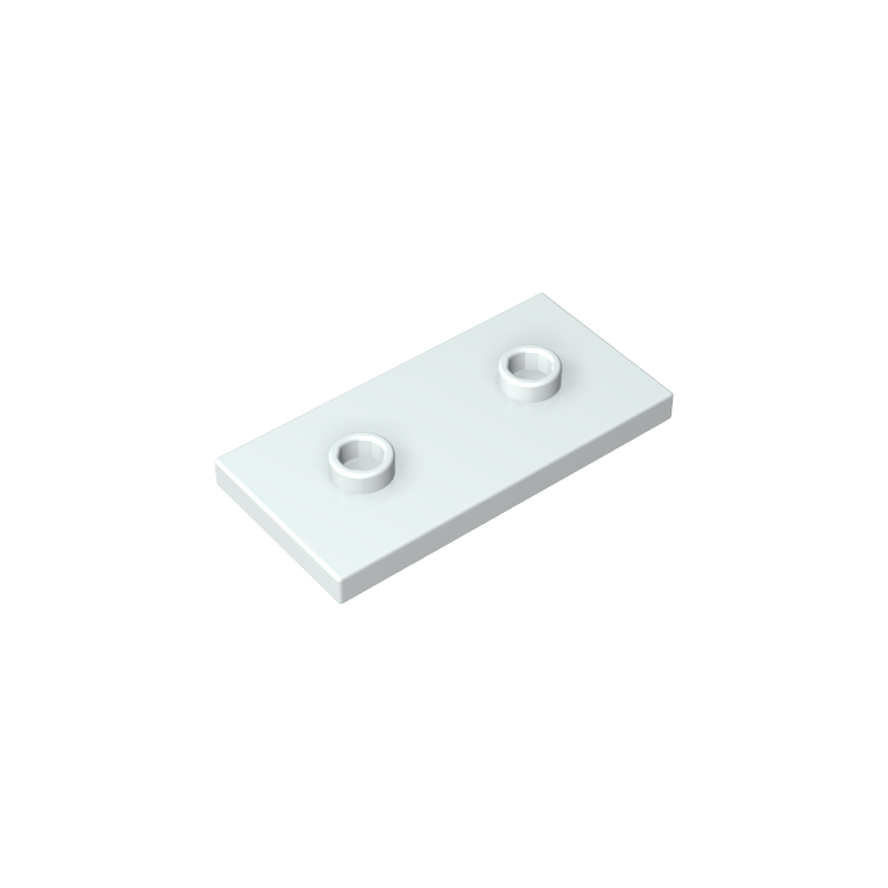 GDS-90201 - Plate Special 2 x 4 with Groove and Two Center Studs (Jumper)