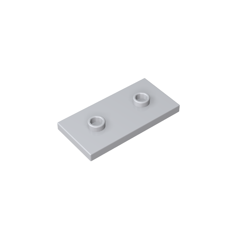 GDS-90201 - Plate Special 2 x 4 with Groove and Two Center Studs (Jumper)