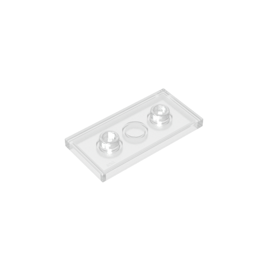 GDS-90201 - Plate Special 2 x 4 with Groove and Two Center Studs (Jumper)