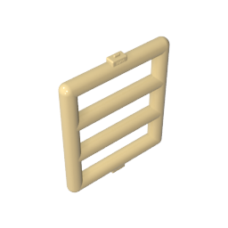 GDS-90206 - Bar 1 x 4 x 3 Window [Side Tabs]