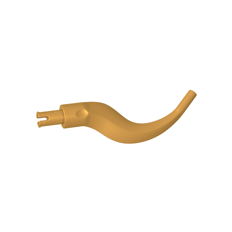 GDS-90208 - Plant / Animal Body Part, Tree / Branch / Tail / Appendage Bladed with Pin