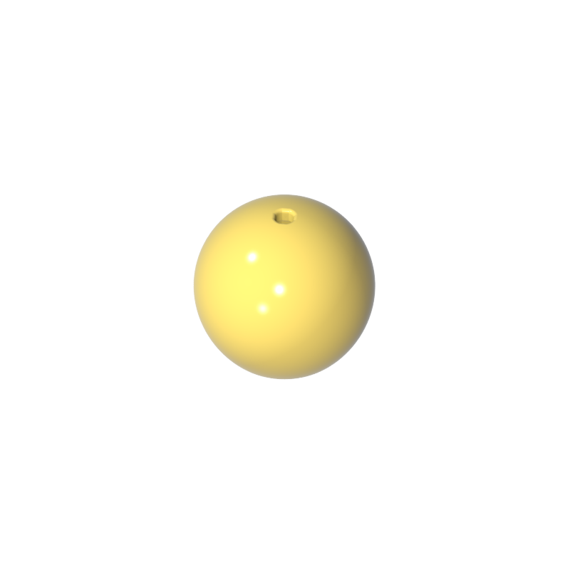 GDS-90219 - Minifig Helmet Round Sphere with Small Hole