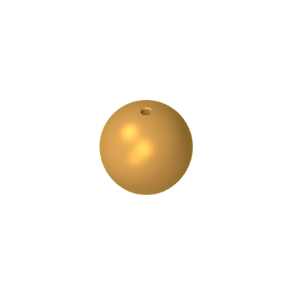 GDS-90219 - Minifig Helmet Round Sphere with Small Hole