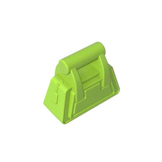 GDS-90221 - Bag / Handbag / Purse Angular with Zipper [Plain]