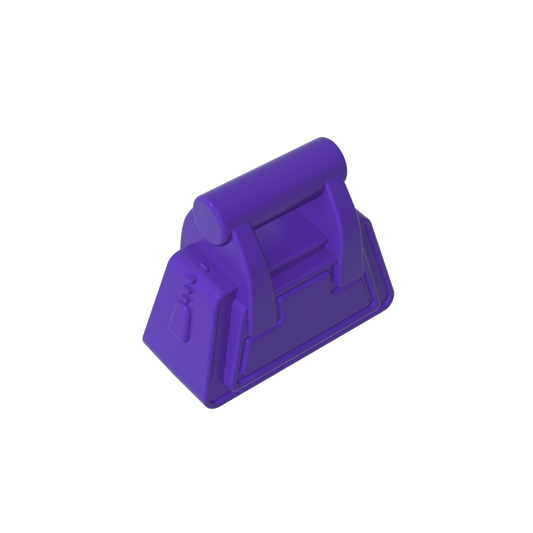 GDS-90221 - Bag / Handbag / Purse Angular with Zipper [Plain]