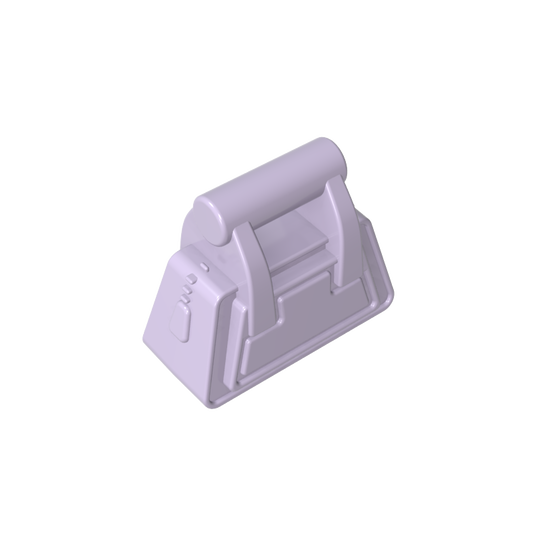 GDS-90221 - Bag / Handbag / Purse Angular with Zipper [Plain]