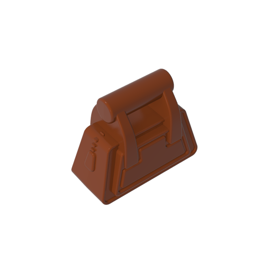 GDS-90221 - Bag / Handbag / Purse Angular with Zipper [Plain]