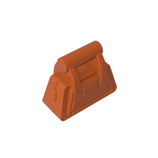 GDS-90221 - Bag / Handbag / Purse Angular with Zipper [Plain]