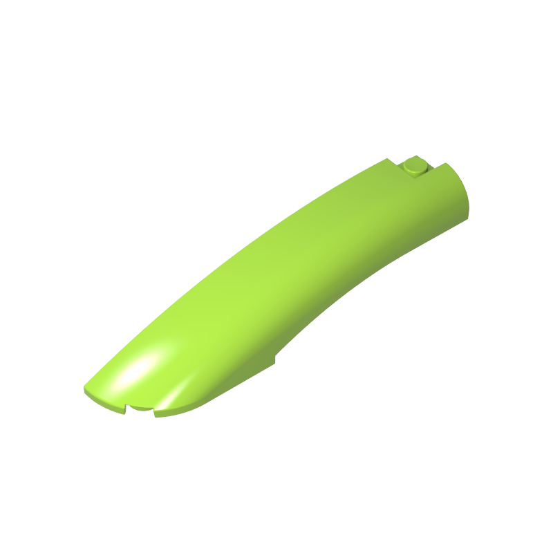 GDS-90224 - Slope Curved 10 x 2 x 2 with Curved End Left