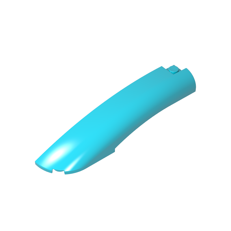 GDS-90224 - Slope Curved 10 x 2 x 2 with Curved End Left