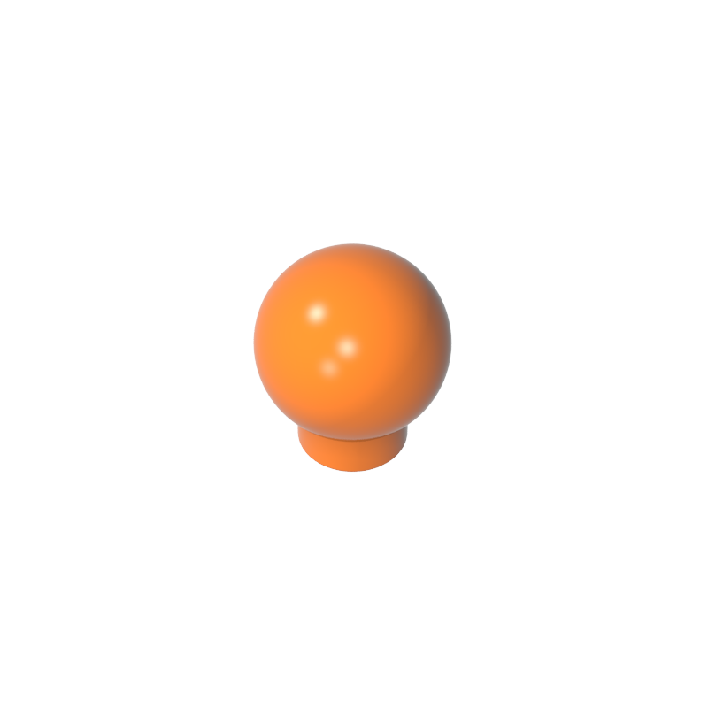 GDS-90226 - Decoration Ball / Orb / Sphere [Scala Finial]