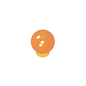 GDS-90226 - Decoration Ball / Orb / Sphere [Scala Finial]