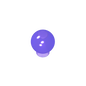 GDS-90226 - Decoration Ball / Orb / Sphere [Scala Finial]