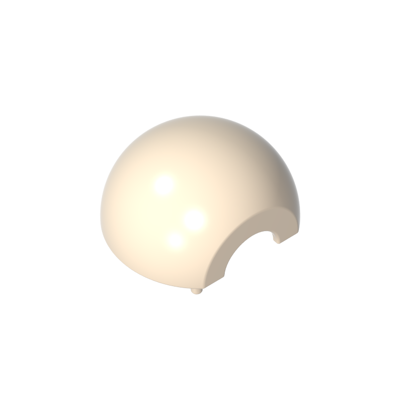 GDS-90227 - Dome Hemisphere 2 x 2 with Cutout