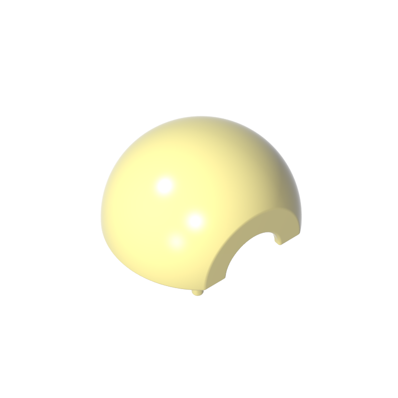 GDS-90227 - Dome Hemisphere 2 x 2 with Cutout