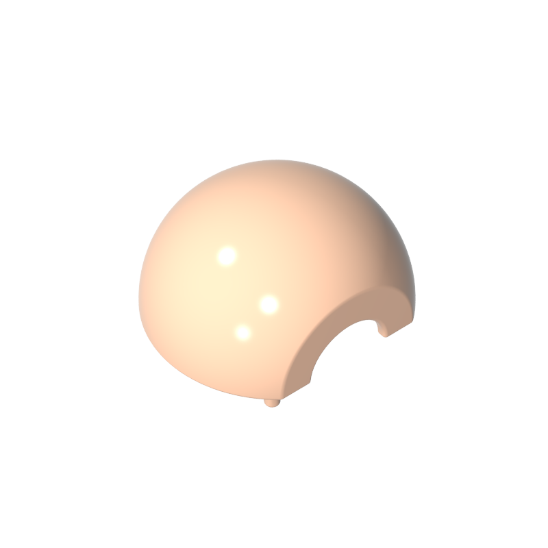 GDS-90227 - Dome Hemisphere 2 x 2 with Cutout