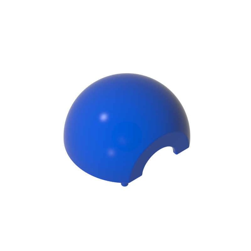 GDS-90227 - Dome Hemisphere 2 x 2 with Cutout