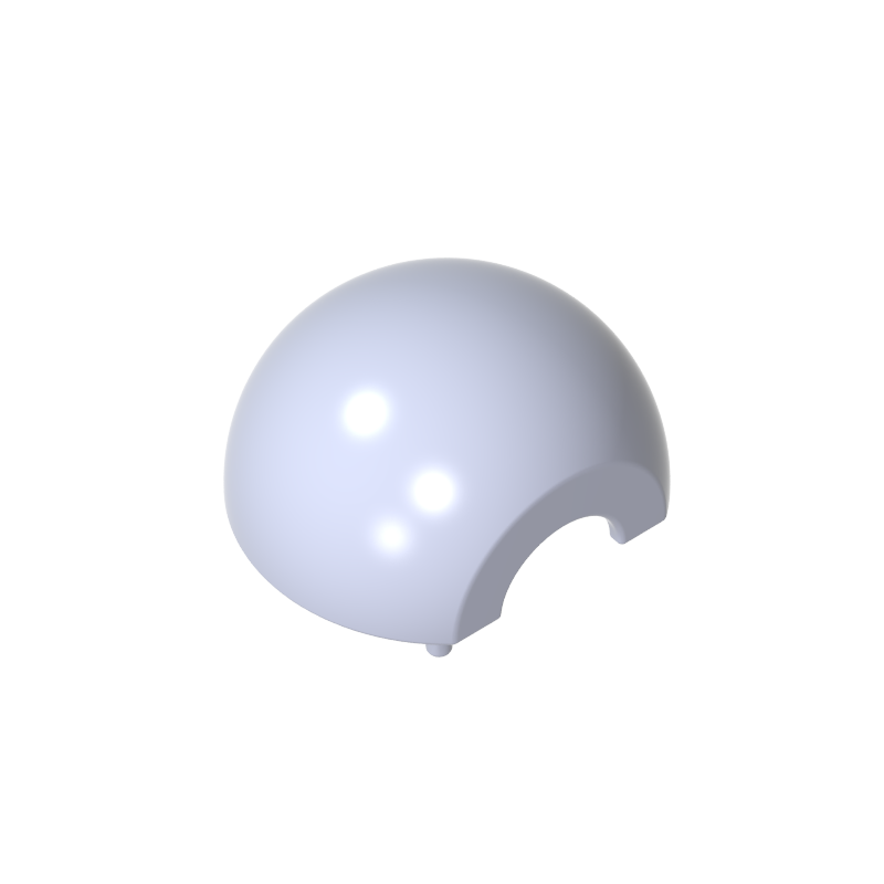 GDS-90227 - Dome Hemisphere 2 x 2 with Cutout