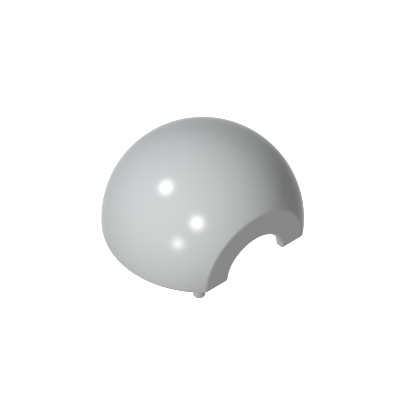 GDS-90227 - Dome Hemisphere 2 x 2 with Cutout
