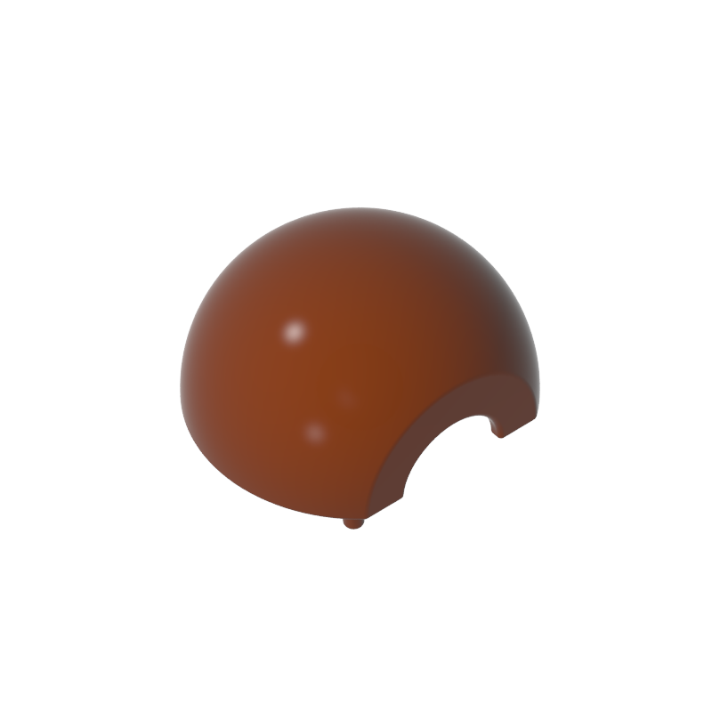 GDS-90227 - Dome Hemisphere 2 x 2 with Cutout