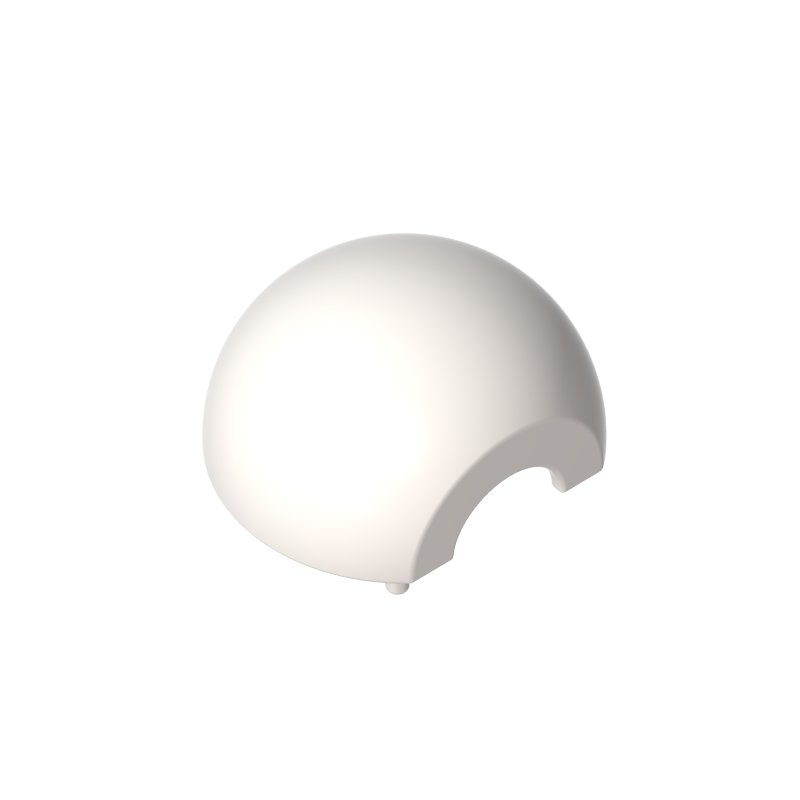 GDS-90227 - Dome Hemisphere 2 x 2 with Cutout