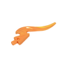Transparent Bright Orange 182