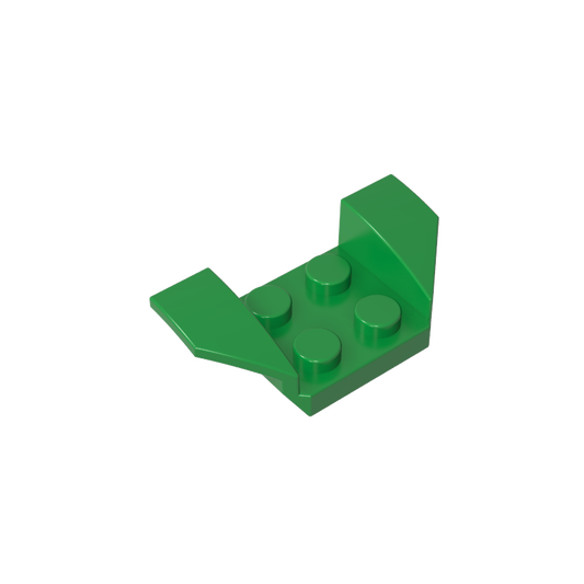 GDS-90238 - Mudguard 2 x 4 with 2 x 2 Studs and Flared Wings