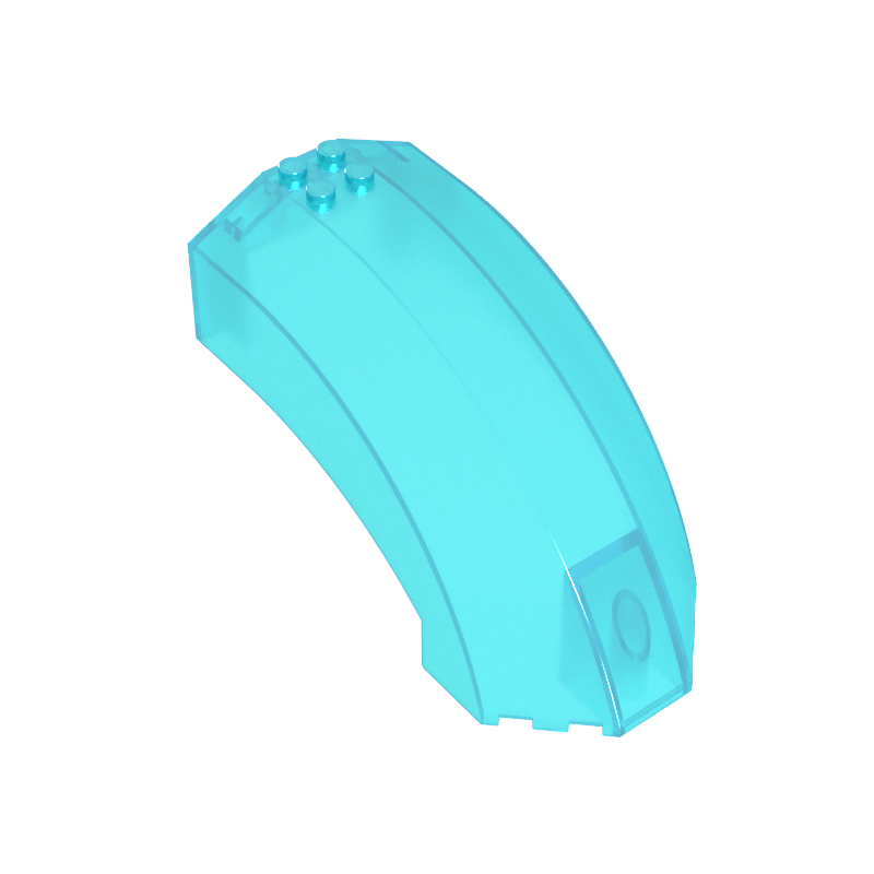 GDS-90266 - Windscreen 12 x 6 x 6 Curved without Pin Holes
