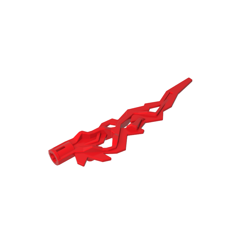 GDS-90302 - Large Figure Weapon Accessory, Flame / Lightning Bolt with Axle Hole