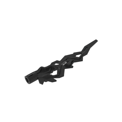 GDS-90302 - Large Figure Weapon Accessory, Flame / Lightning Bolt with Axle Hole